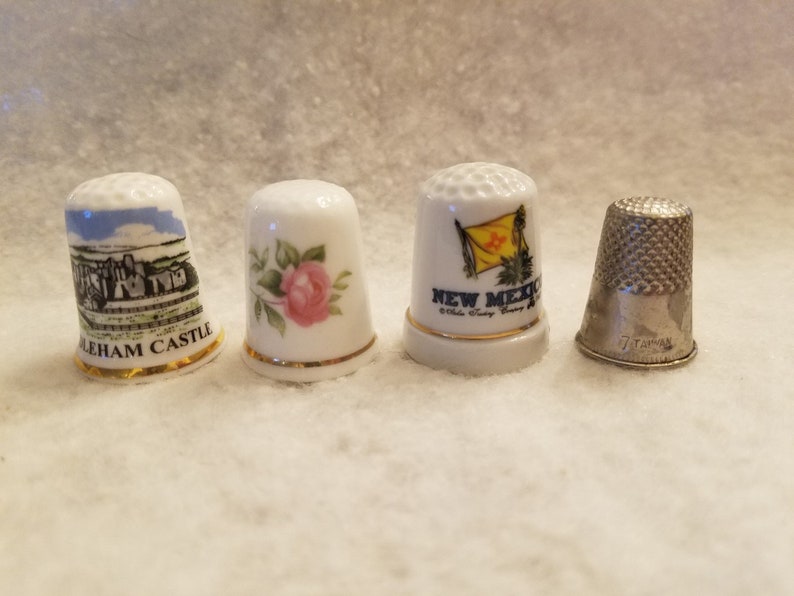 Collectible Thimbles Sold Individually Etsy
