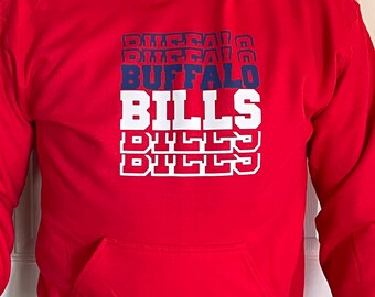 FREE SHIP - Buffalo Bills Crewneck Sweatshirt