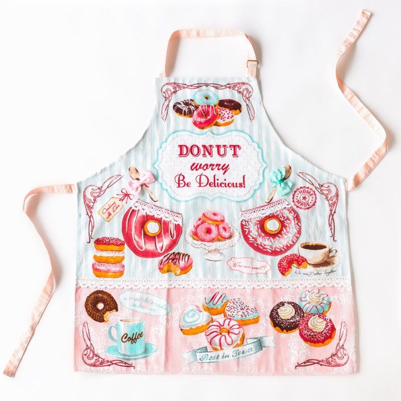 Apron Doughnut By Kitchenchic Etsy