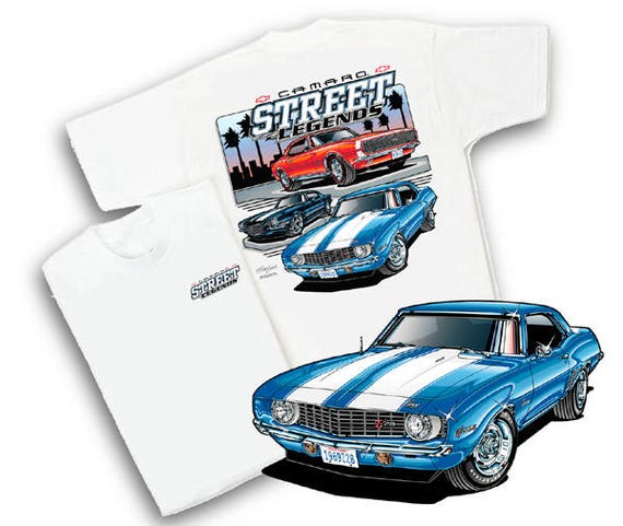 67 68 69 70 Camaro Tshirt 1967 1968 1969 1970 Chevy Tee Muscle Car T Shirt Z28