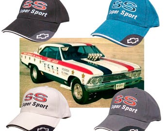 Chevrolet SS Super Sport Hat: HH #096 SS Chevy Chevelle Camaro Monte Carlo Impala El Camino Nova 4x4 Truck