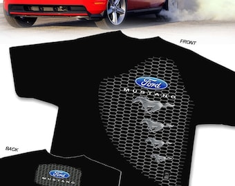 Ford Mustang GT T-shirt - HS #017 1964-2017 GT Cobra Horse 5.0 Shelby Roush Saleen Boss GT350 GT500
