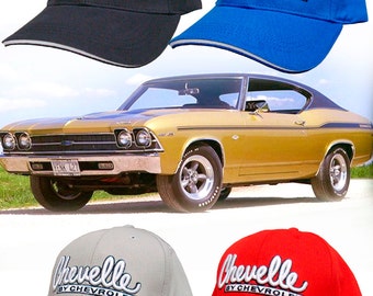 Chevelle By Chevrolet Hat: HH #133 Chevy Malibu SS 396 454 Yenko Motion COPO