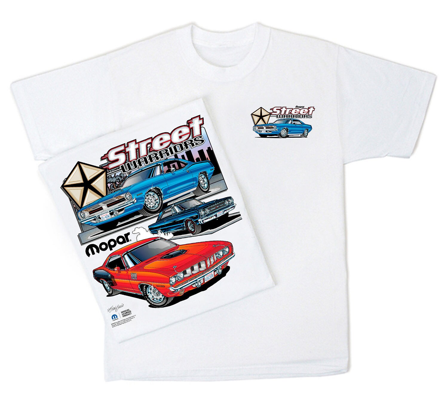Hurst Hemi Under Glass T-Shirt Shifter Plymouth Barracuda Cuda Mopar NHRA Hurst Hemi Under Glass T-Shirt Shifter Plymouth Barracuda Cuda Mopar NHRA