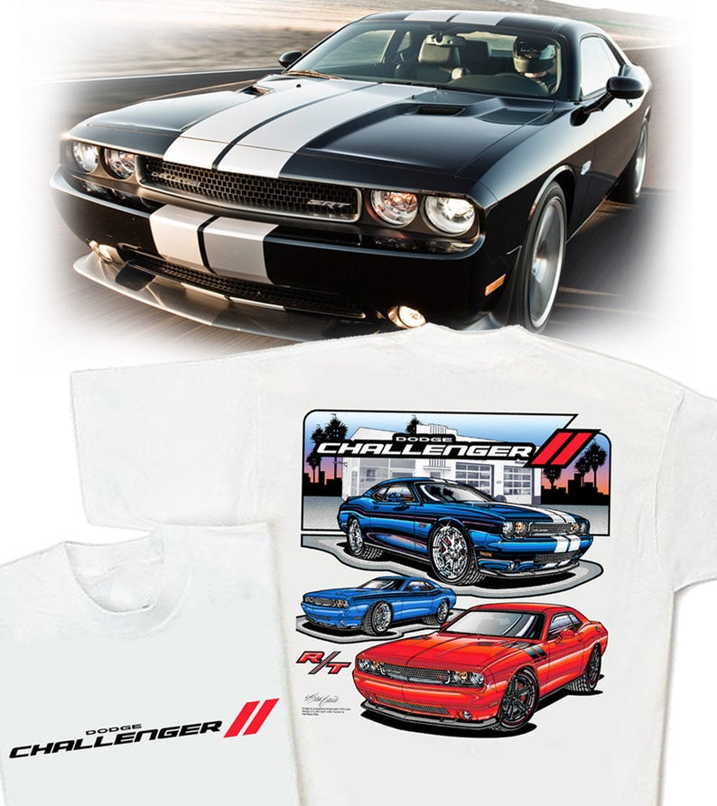 Pánské Tričko American Muscle Dodge Challenger - Automotive Wear - Foto 10