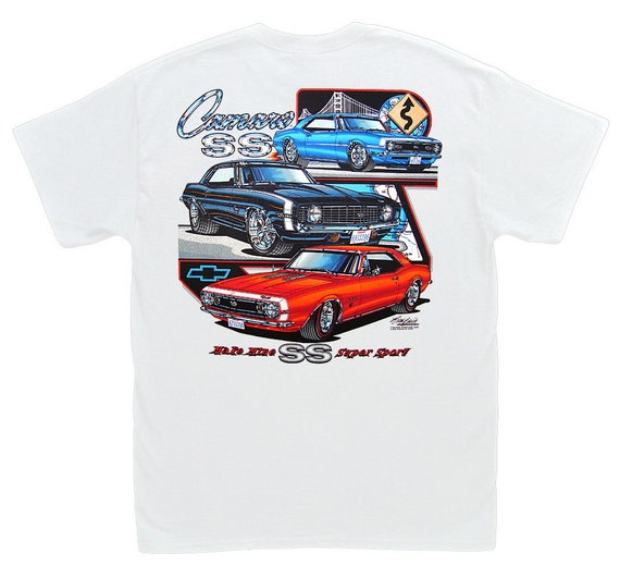 67 68 69 70 Camaro Tshirt 1967 1968 1969 1970 Chevy Tee Muscle Car T Shirt Z28