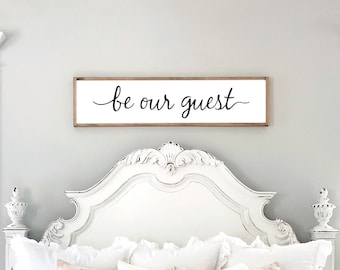 Be Our Guest Sign Etsy Be Our Guest Sign Etsy