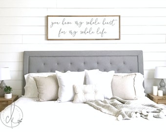 Bedroom Wall Decor Ideas Home Decor Wall Art Master Bedroom Etsy