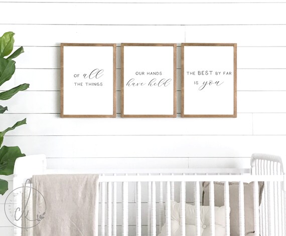 things to have in a nursery
