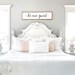 Guest room decor | be our guest sign | framed sign | home wall decor | farmhouse wall decor | farmhouse sign | D1
