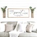Home sweet home sign | wood framed sign | home wall decor | farmhouse wall decor | home sign | family name sign 