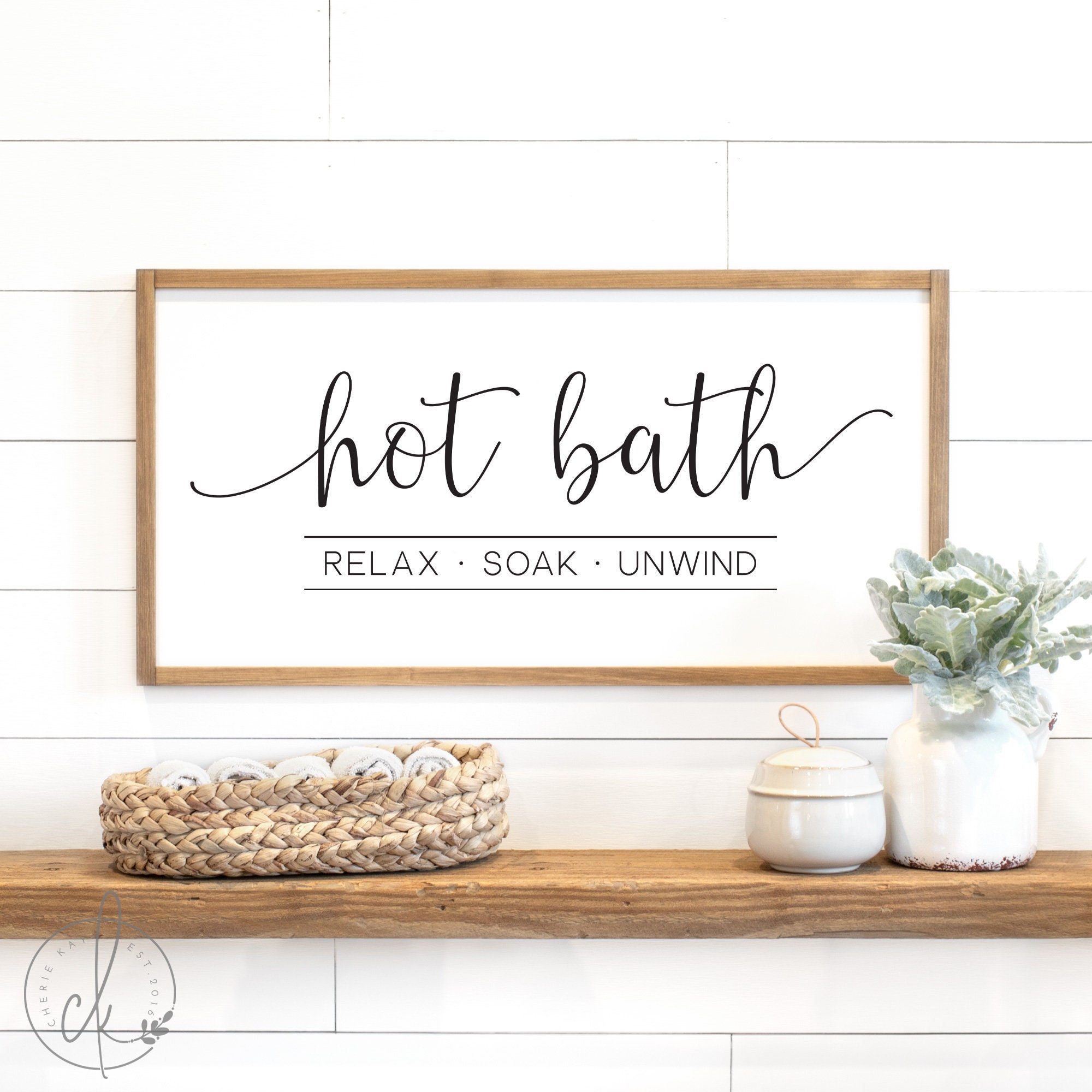 Bath signs deals