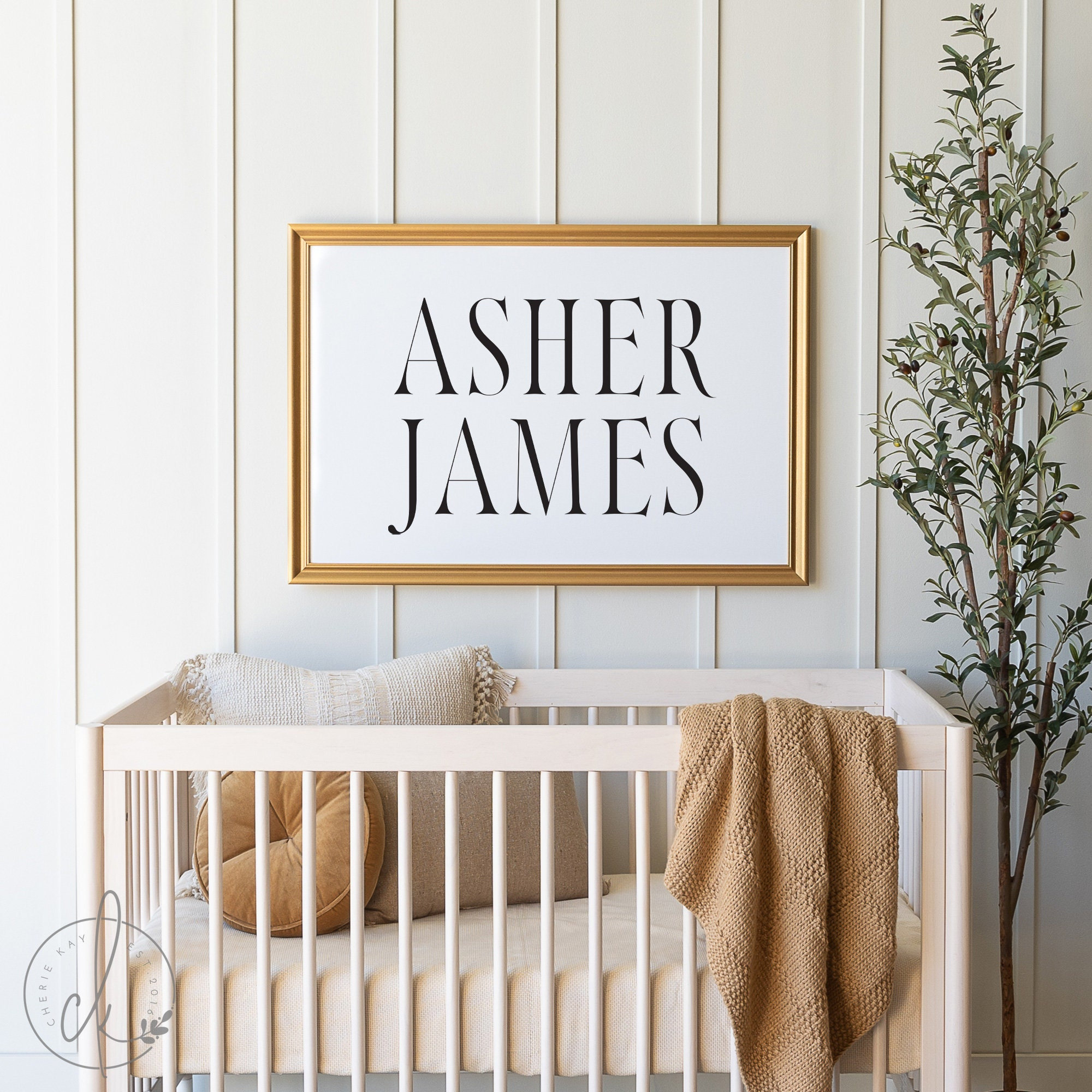 Floral Girl Above Crib Wall Decor Name Sign For Nursery Wood
