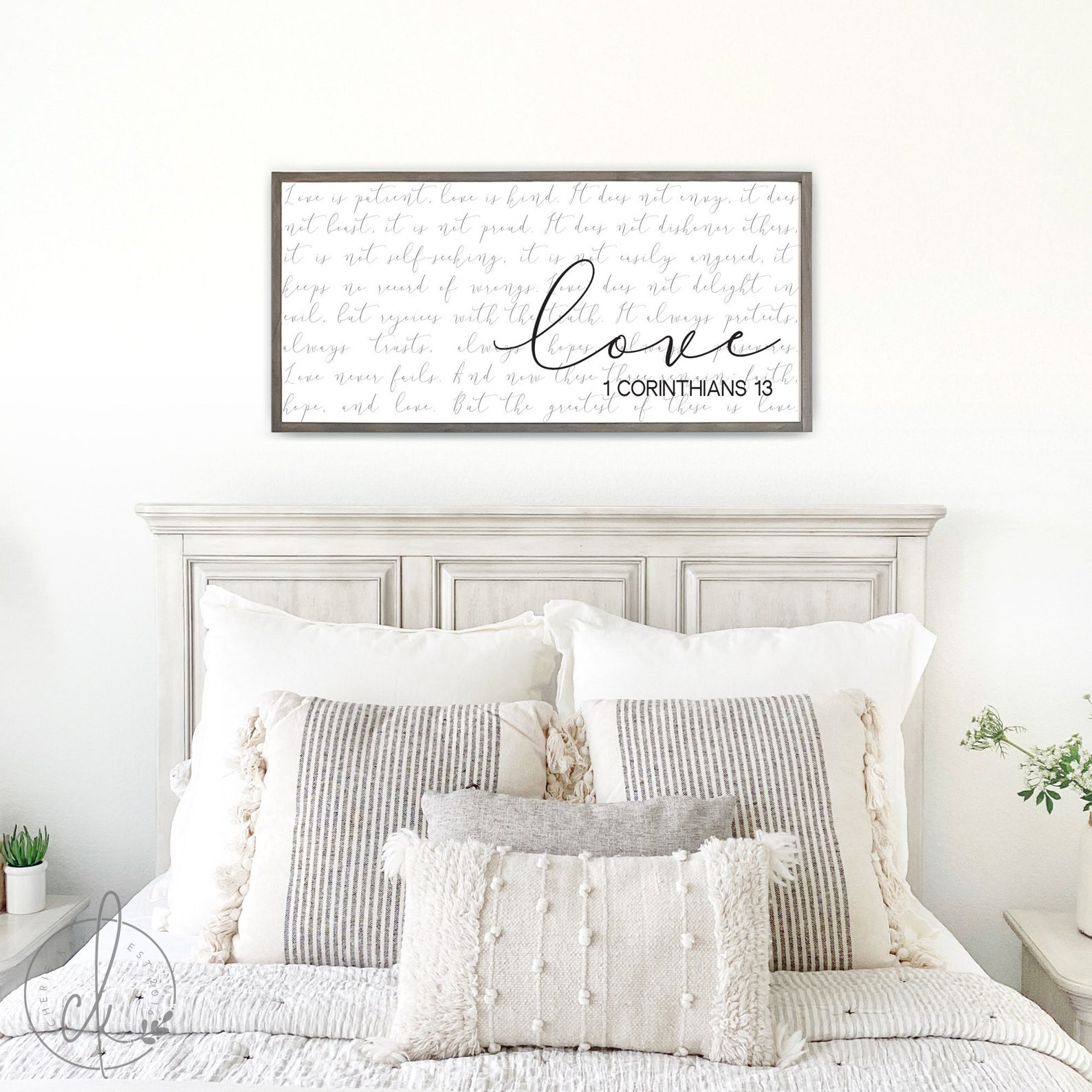 1 Corinthians 13 Sign Love Sign Master Bedroom Sign Love - Etsy