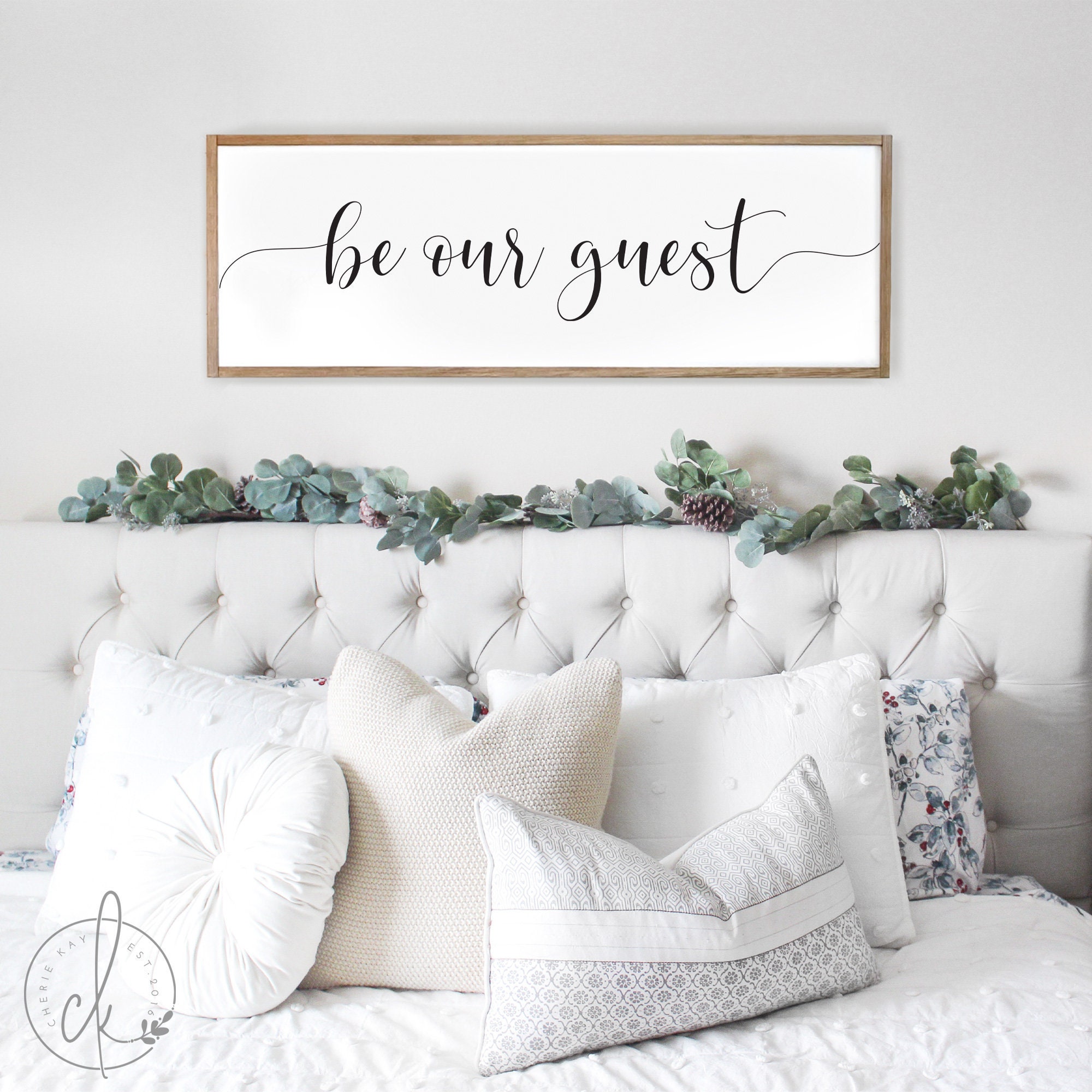 Be our 2024 guest sign