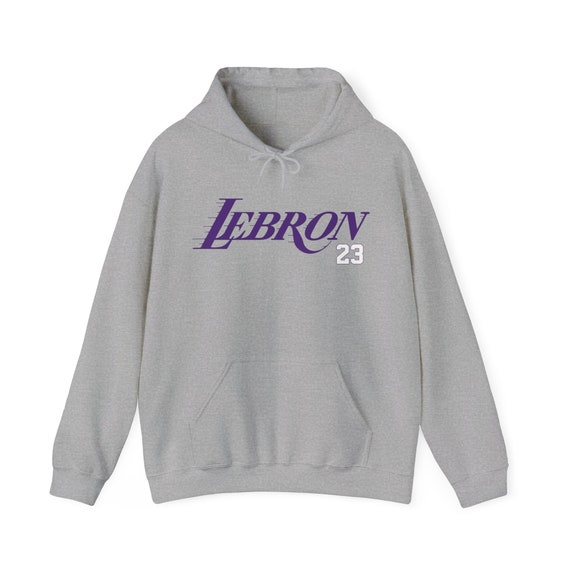 purple lebron hoodie