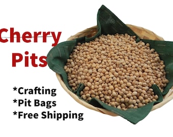 Bulk Dried Cherry Pits for Crafting & Heating Pads
