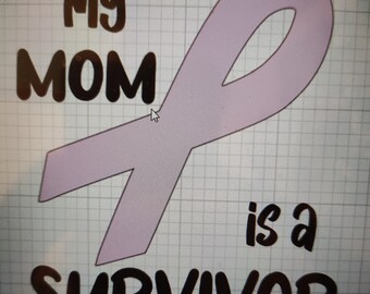 My INSERT NAME is a survivor decal