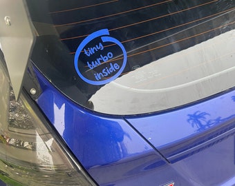 Tiny Turbo Inside decal