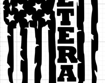 Veteran Flag Decal