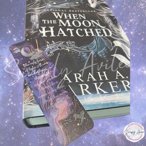 Book Themed Bookmark, Kaan Vaegor, When the Moon Hatched, Book Fans, Raeve, Celestial, Sarah A. Parker, Favorite Book Quotes