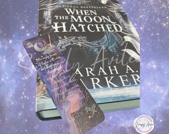 Book Themed Bookmark, Kaan Vaegor, When the Moon Hatched, Book Fans, Raeve, Celestial, Sarah A. Parker, Favorite Book Quotes