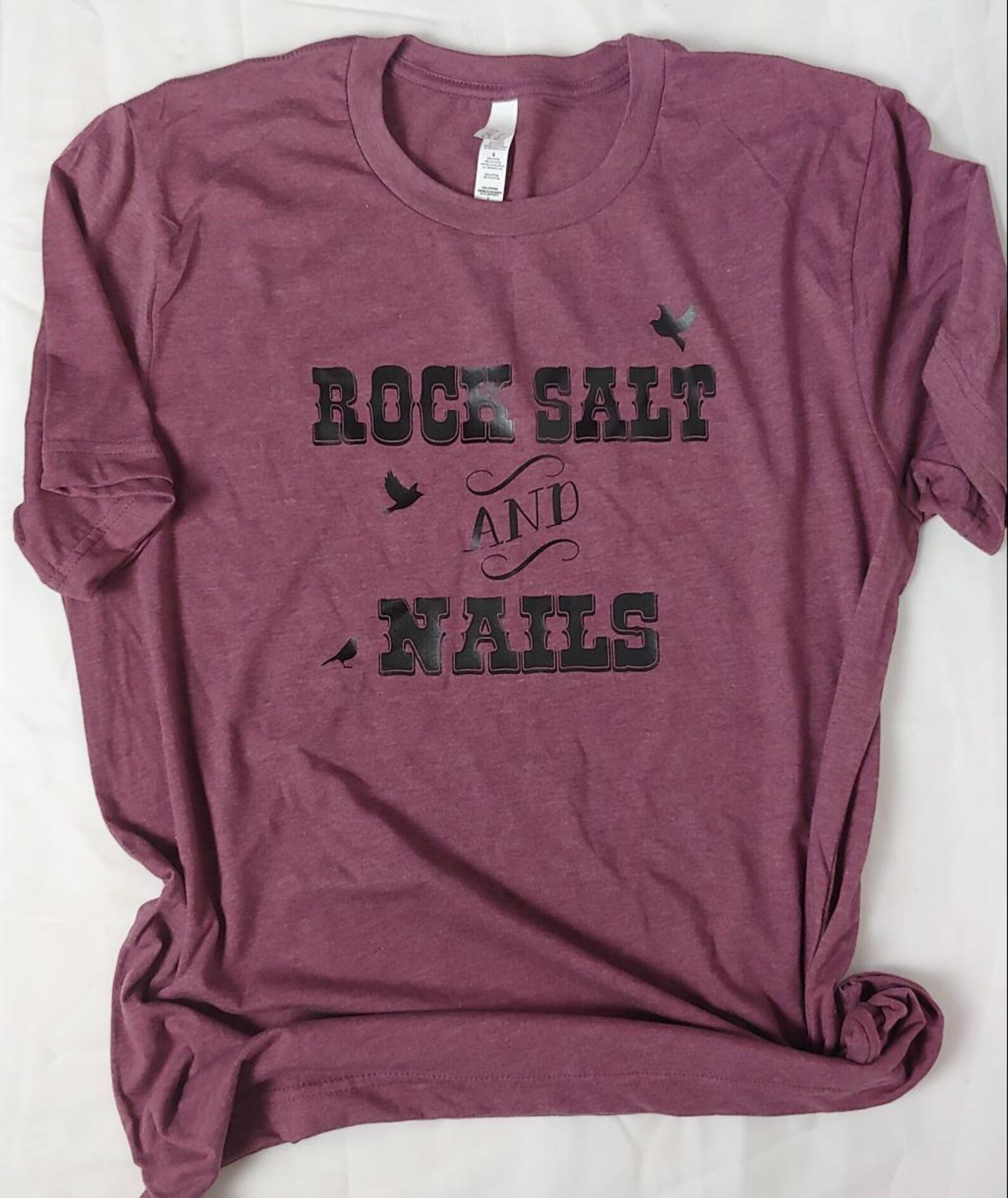 Rock Salt and Nails Country Music Tee Music Lyrics Concert Etsy