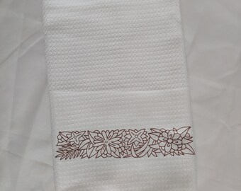 Pyrex Woodland Muster Waffle Weave Geschirrtuch, Herbst Dekor