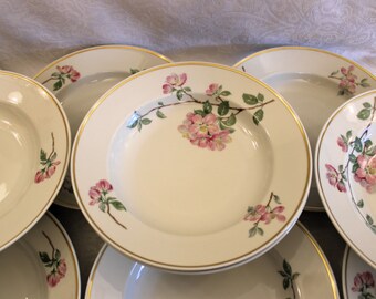 A Matching Set of 4 Johann Haviland 12 Oz Cream Colored Ceramic