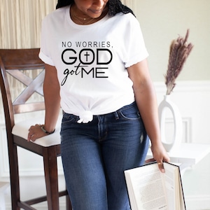 God Got Me Grafisch T-shirt | Geloof T-shirt, Christelijke T-shirt, Religieuze T-shirt, Liefde, Genade, Geloof, Jezus, Geloof Shirt, Bijbel Verse Shirt
