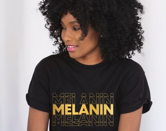 MelaninGraphic T-shirt | Black girl magic,