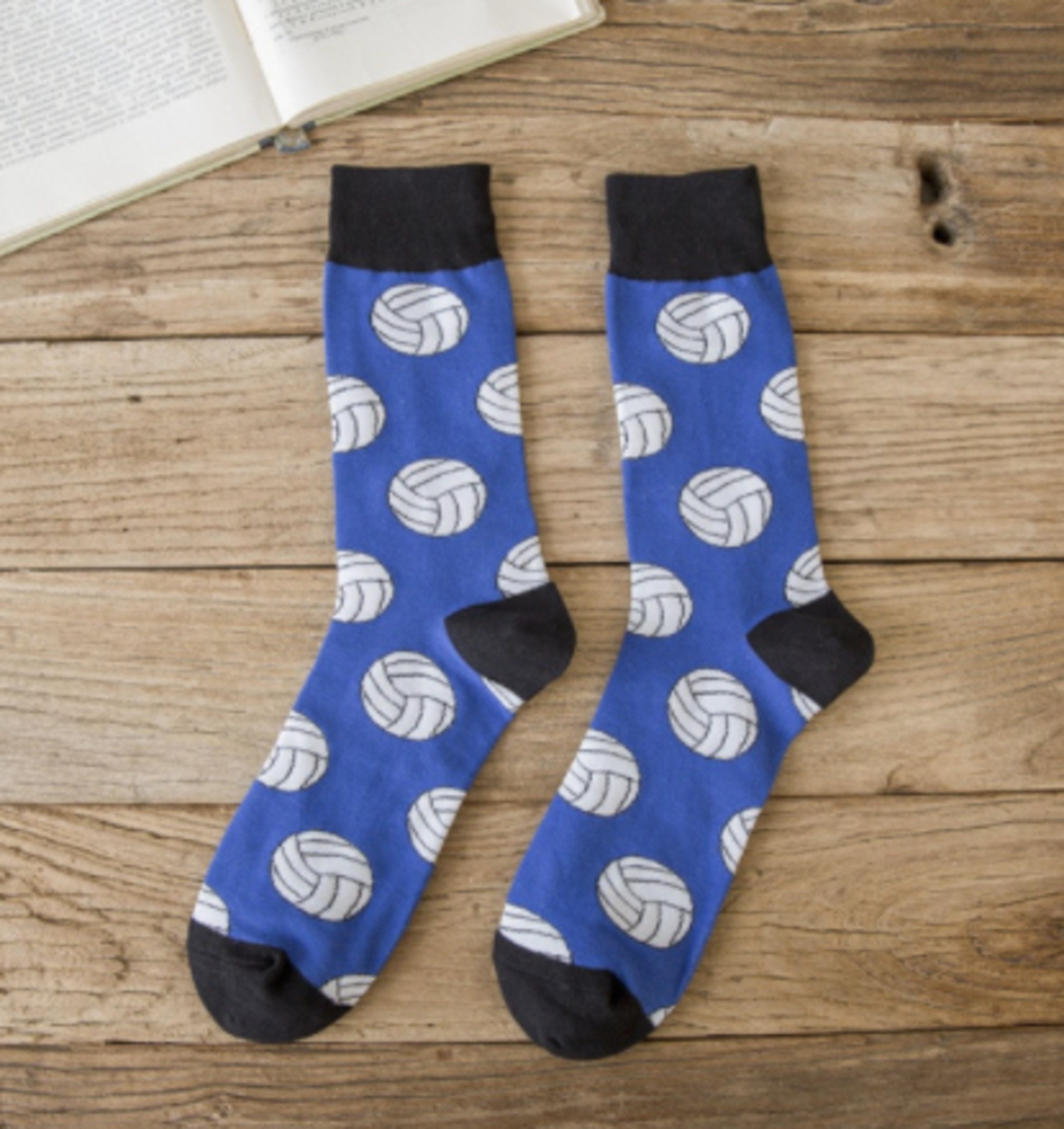 Volleyball Fun Socks Crazy Socks Etsy