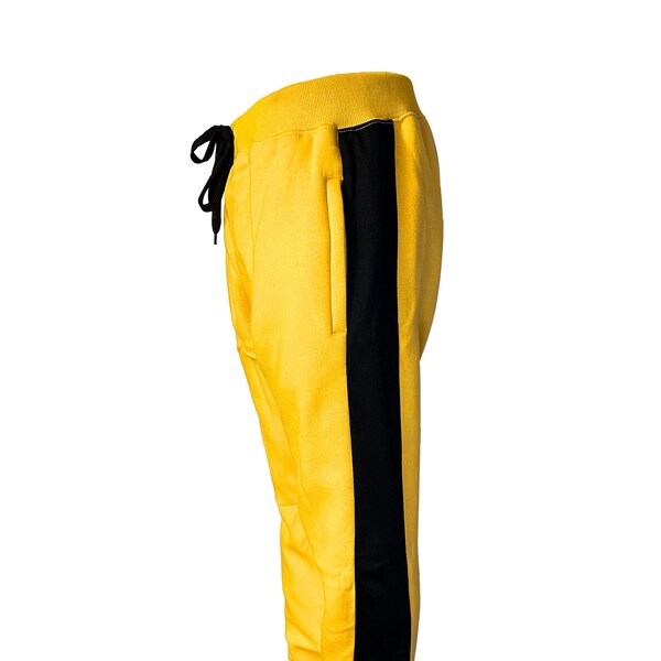 Black and Gold Striped Pants Etsy