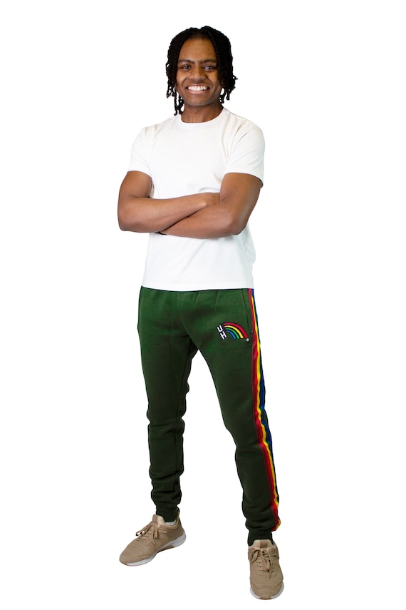 Hawaii Rainbow Warriors Men's Fleece Jogger Pant - Twin Vision