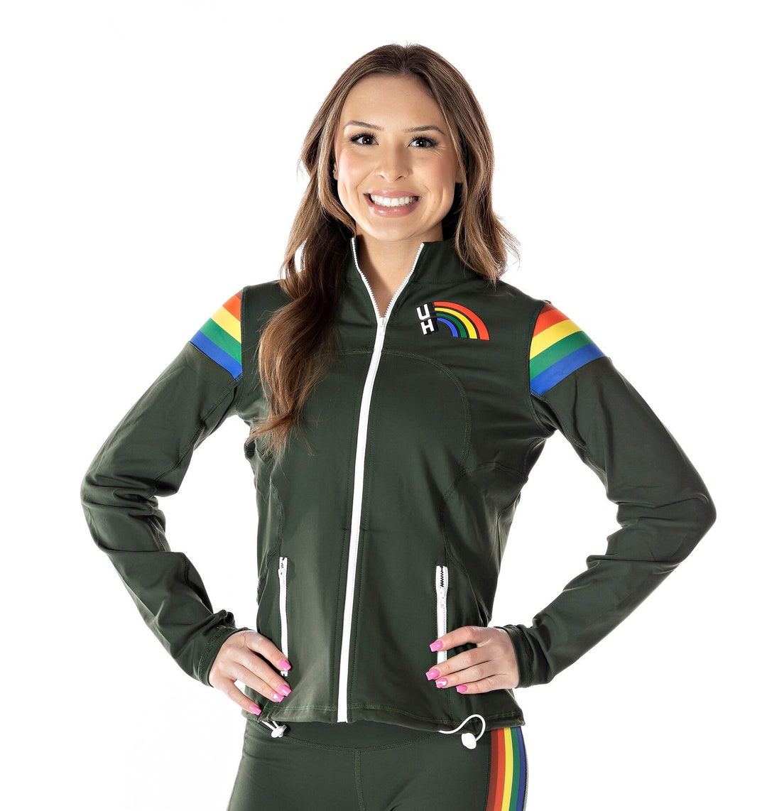 かきぶちももの 着用 RONE PARC Ribbon track jacket