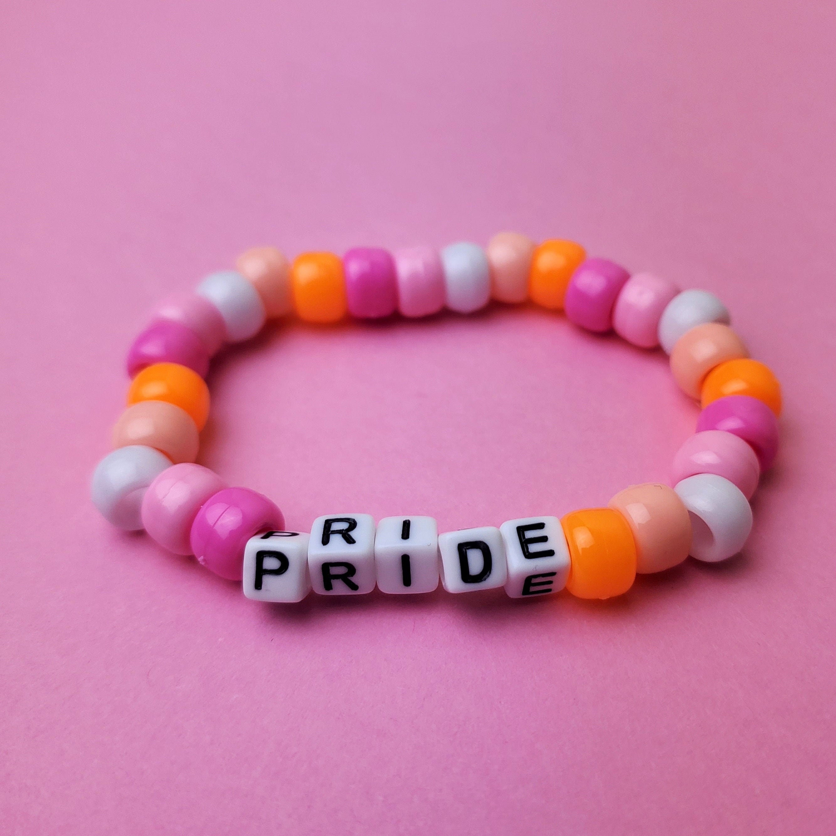 Lesbian Bracelet Lesbian Pride Flag Jewelry Gay Pride Etsy Israel