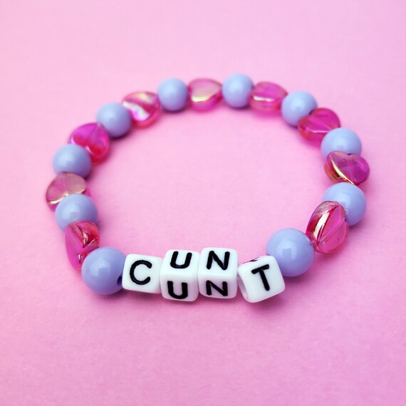 Cunt Bracelet Funny Bracelet Egirl Jewelry Menhera Etsy