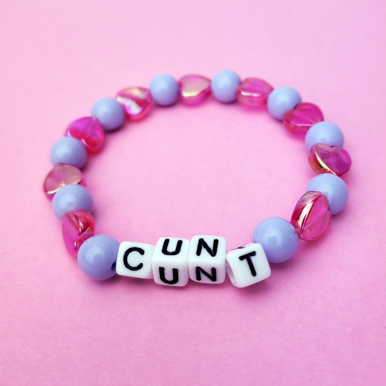 Cunt Bracelet Funny Bracelet Egirl Jewelry Menhera Etsy