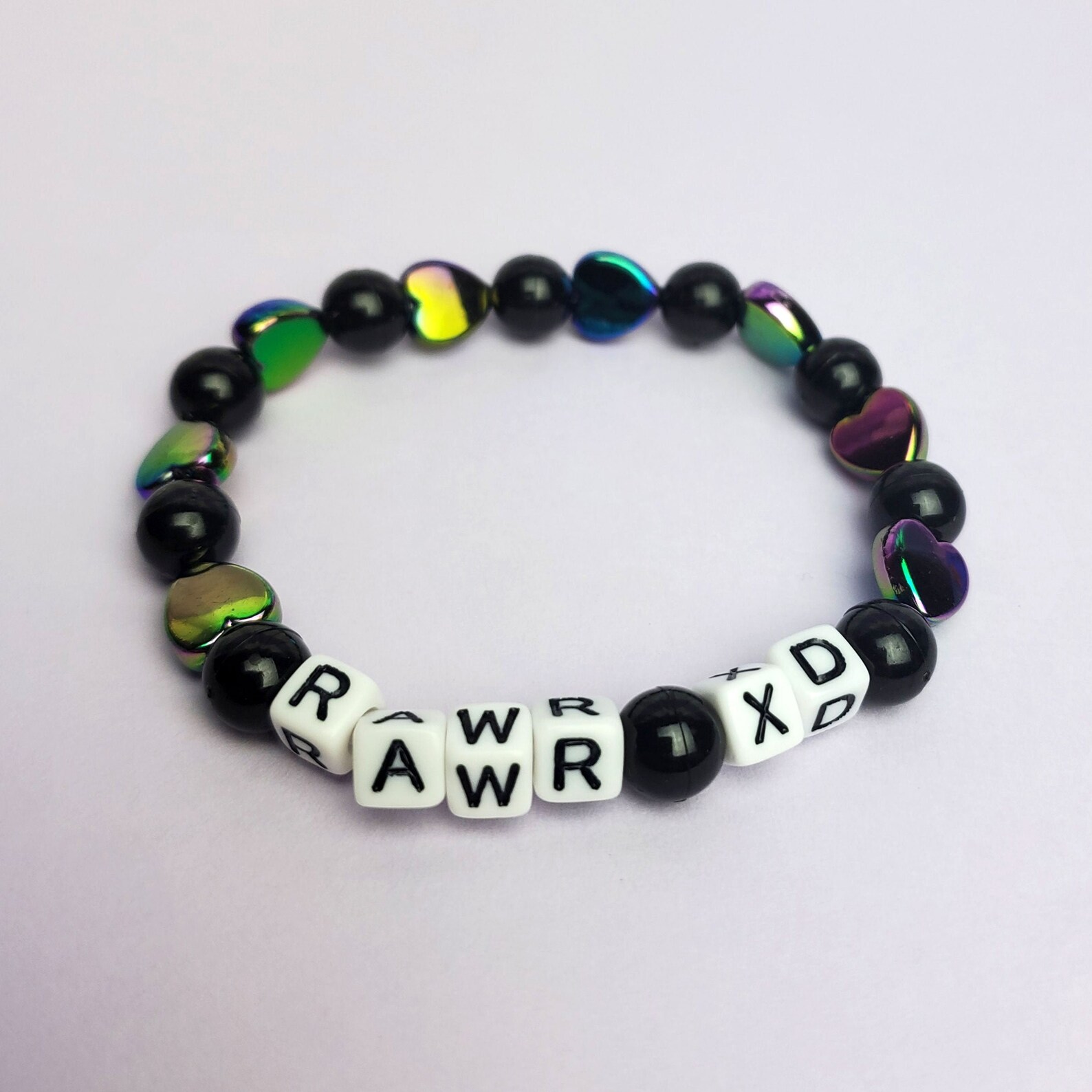 Rawr XD Bracelet Scene Emo Jewelry VSCO Girl Vaporwave Etsy