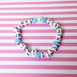 Epstein Didn't Kill Himself Bracelet Jeffrey Epstein - Etsy