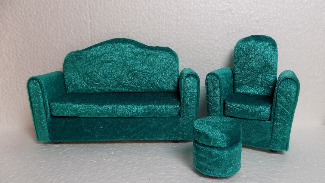 1/12 Scale Doll House Sofa Set Etsy