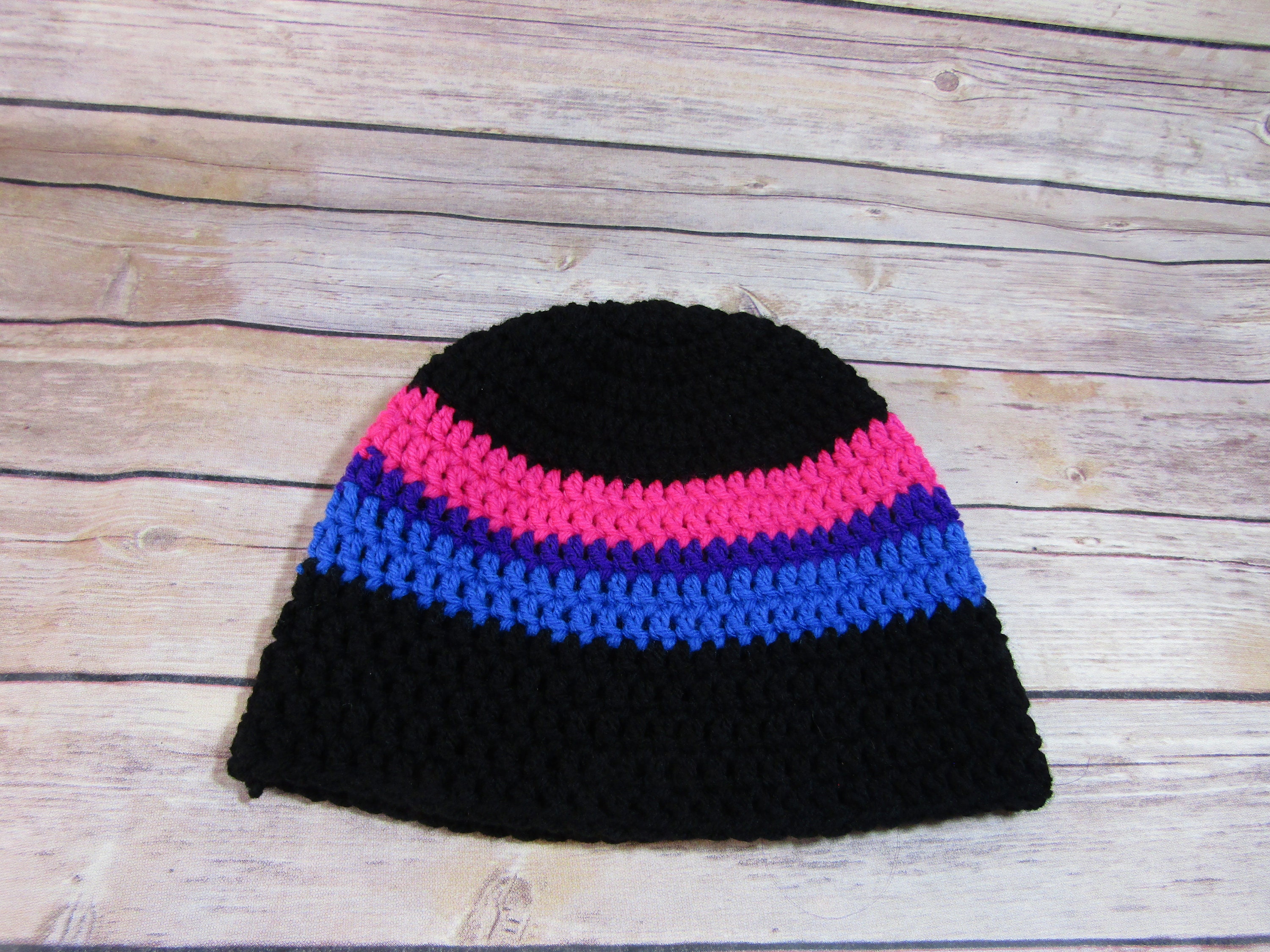 Pride Striped Winter Hat | Etsy
