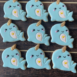 Narwhal Cookies