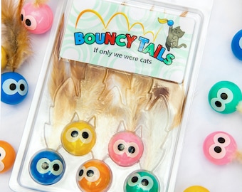 Bouncy Tails 5-pack: The Classic Bouncy Cat Toy