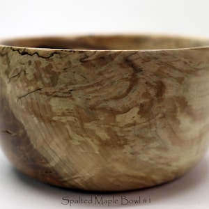 Spalted Maple Bowl #1