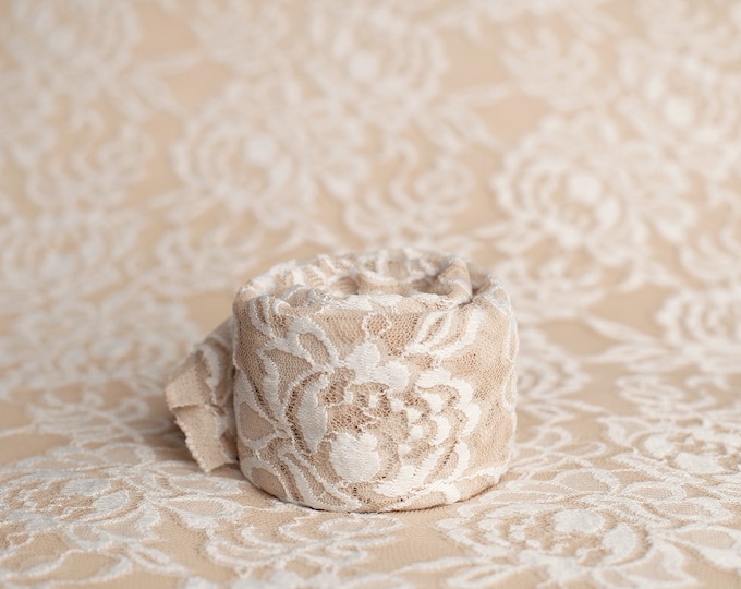 lace fabric newborn backdrop