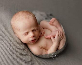 Cobblestone Warm Gray Backdrop, Newborn Photo Prop, Warm Gray Posing Set, Newborn Photography Backdrop