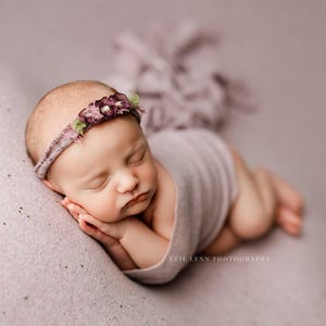 Fondo de polvo de hadas, accesorio para fotos de recién nacidos, fondo lila brillante, tela para posar para recién nacidos, fondo lila pálido brillante