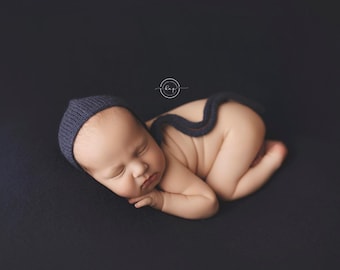 Cozy Backdrop, Navy Backdrop, Newborn Photo Prop, Newborn Posing Fabric, Newborn Photography Fabric Backdrop, Blue Backdrop