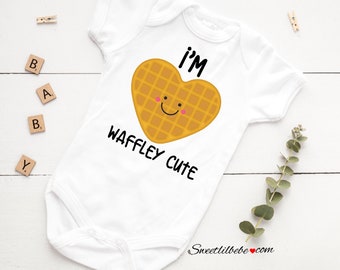 Waffle Baby Onesie®, Waffle Toddler Tee, Waffle Kids Shirt, Waffle Baby Tee, Funny baby Onesie, Baby Shower Gift, Waffle Childs Tee